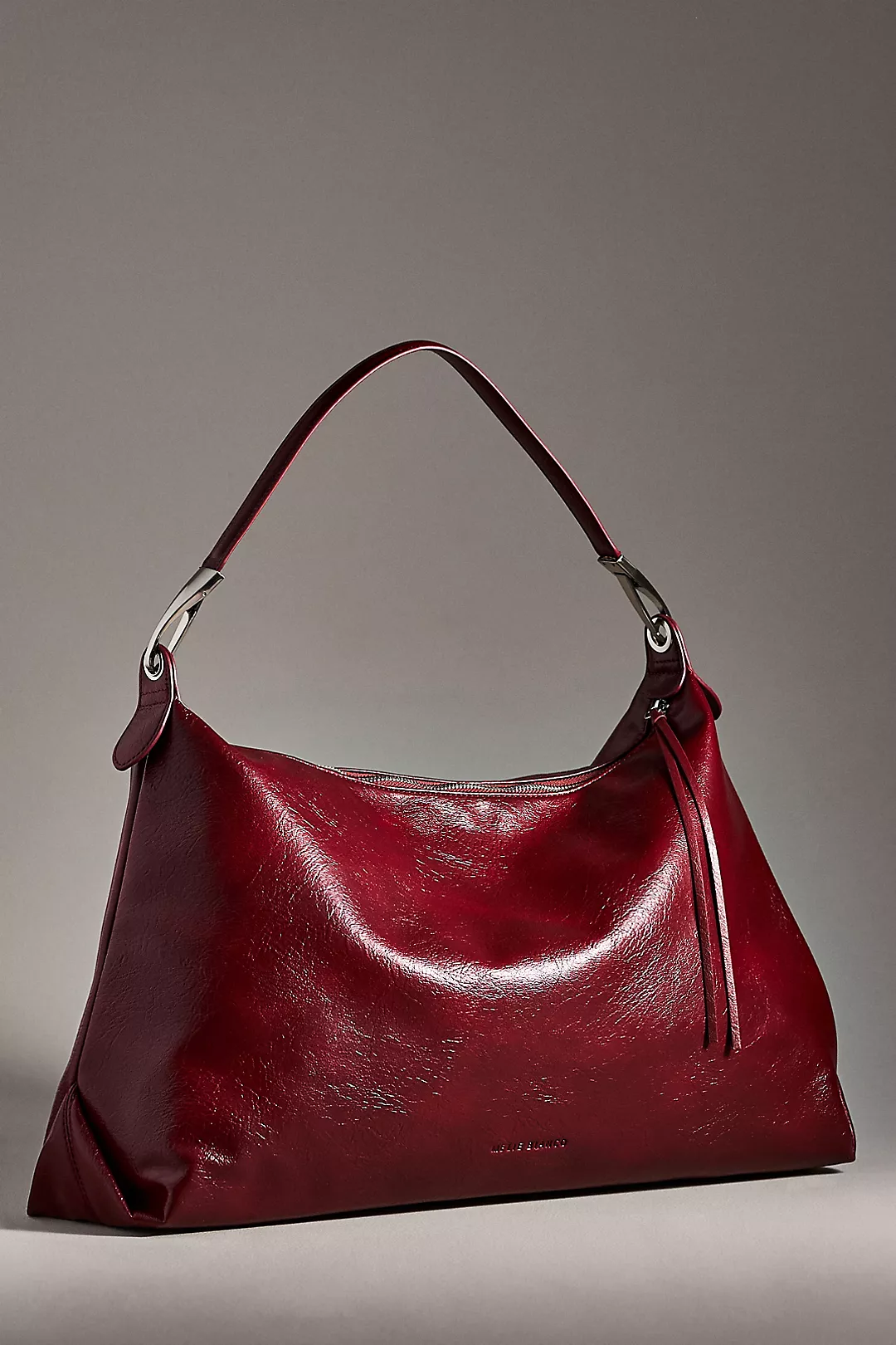 Melie Bianco Faux-Leather Slouchy Bag