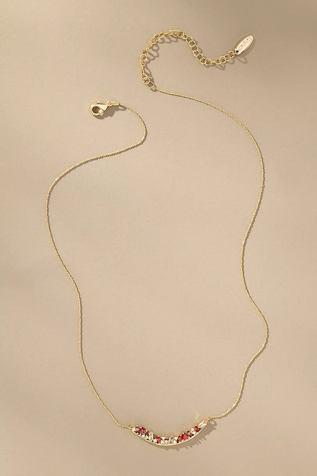 Birthstone Bar Necklace