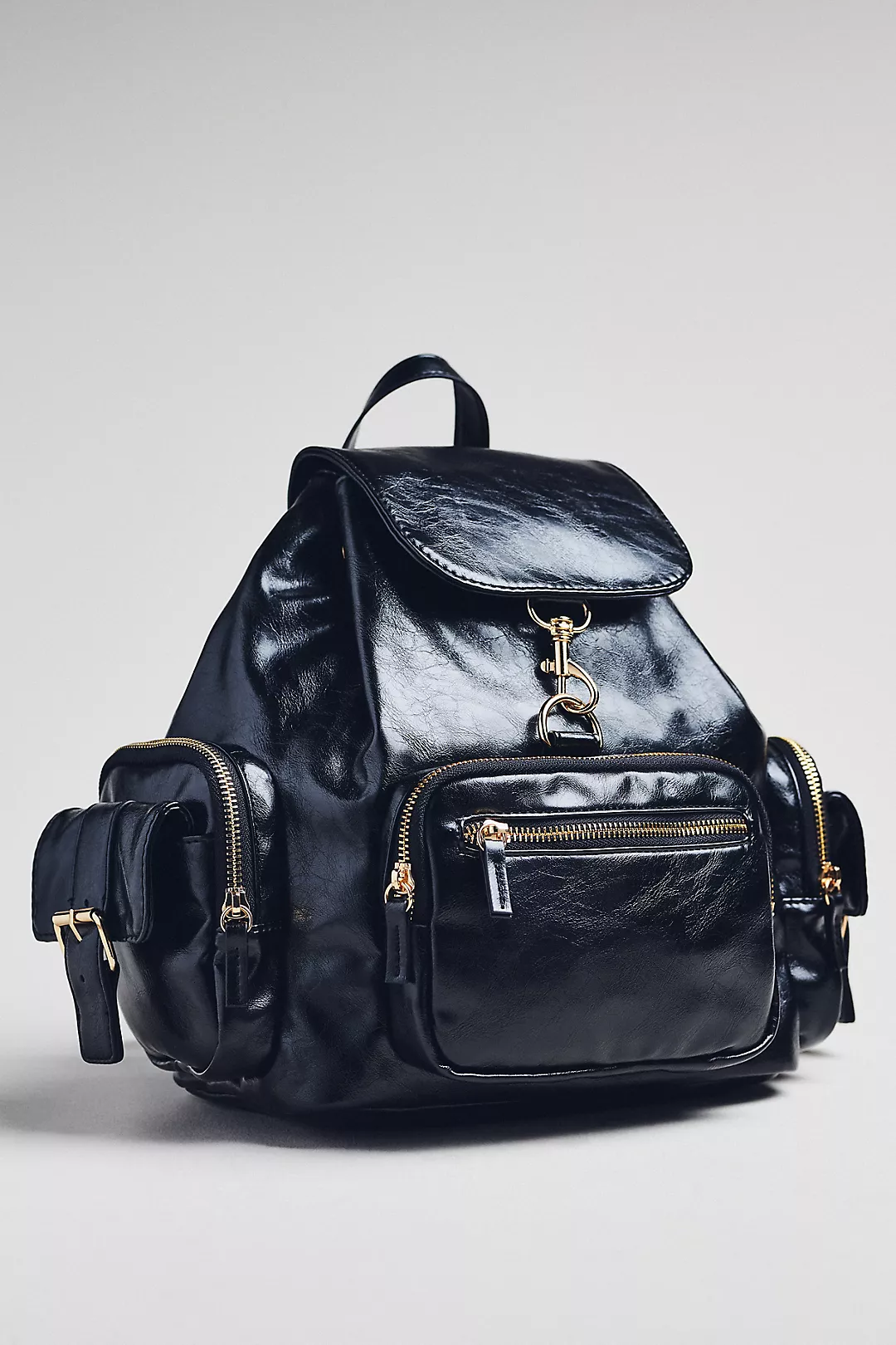By Anthropologie Faux-Leather Backpack